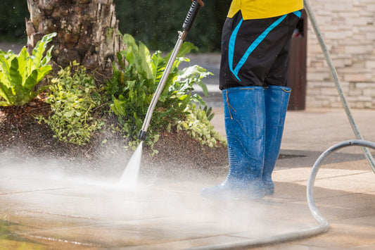 Pressure washing (driveways, decks, siding)