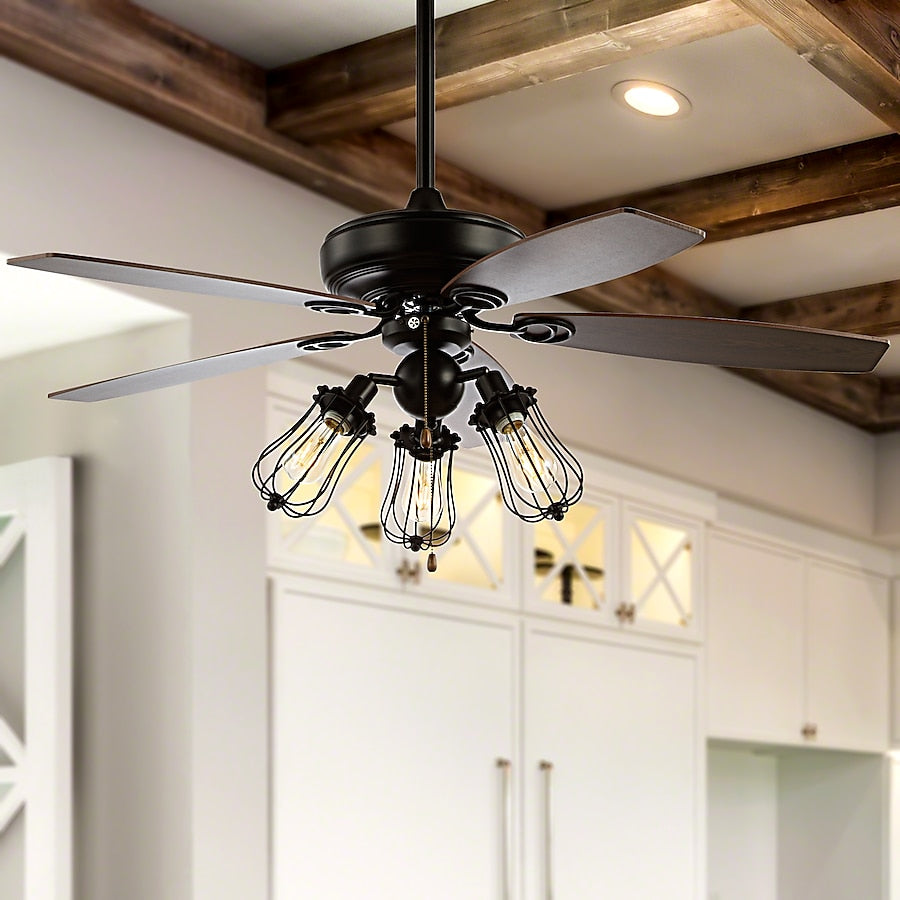 Installing light fixtures and ceiling fans