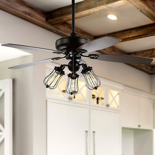 Installing light fixtures and ceiling fans