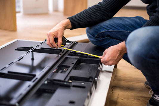 Mounting TVs and running cables