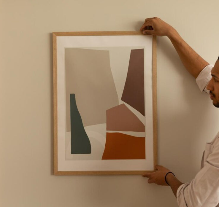 Hanging pictures, mirrors, and curtains